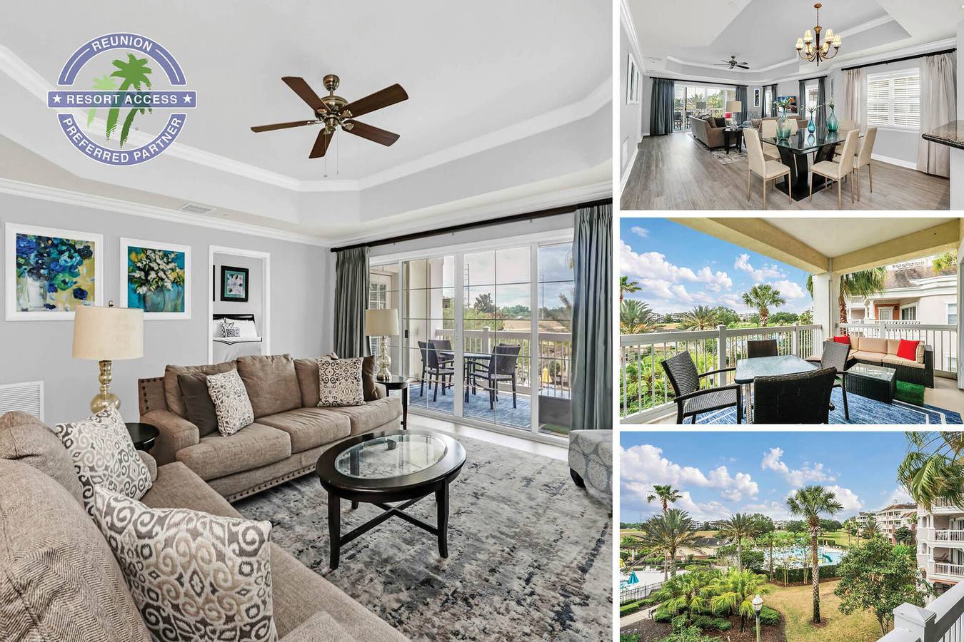 Modern 3 Bedroom Haven in Orlando,6523 in Reunion Resort, Four Corners