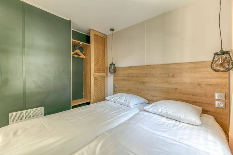 Rcn la Bastide en Ardèche — Mobil home Châtaignier in Sampzon, Ardèche