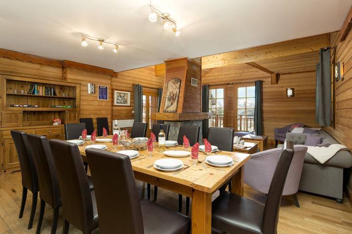 Chalet pour 12 personnes, avec sauna et balcon dans l' Isère - 2