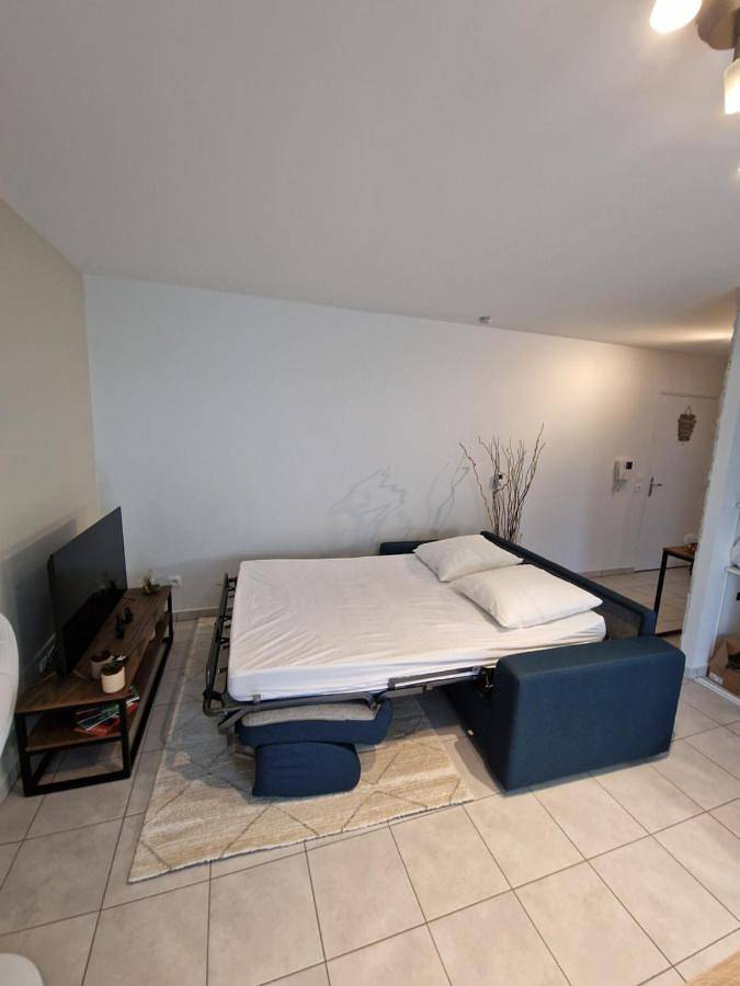 Appartement entier, Cosy Decines Groupama Stadium-Ldlc Arena Climatisé in Décines-Charpieu, Lyon et ses environs