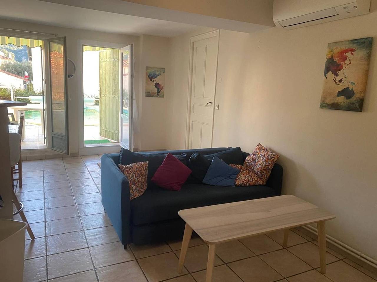 Appartement entier, F2 Climatisé Proche Cures, Amélie-les-Bains in Amélie-les-Bains-Palalda, Région de Céret