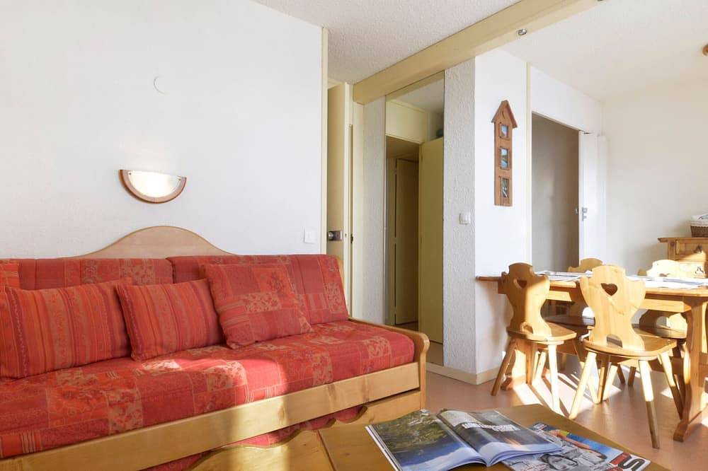 Entire apartment, Dividable studio at the foot of the slopes with balcony, parking, and pets allowed in La Plagne, La Plagne-Tarentaise