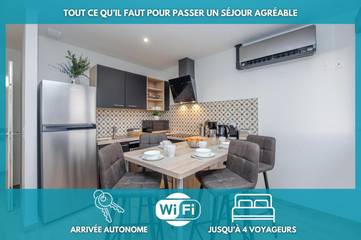 Gîte pour 4 personnes, avec vue à Condette