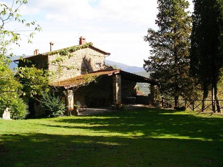Ferienwohnung für 10 Personen, mit Garten und Pool sowie Ausblick, mit Haustier