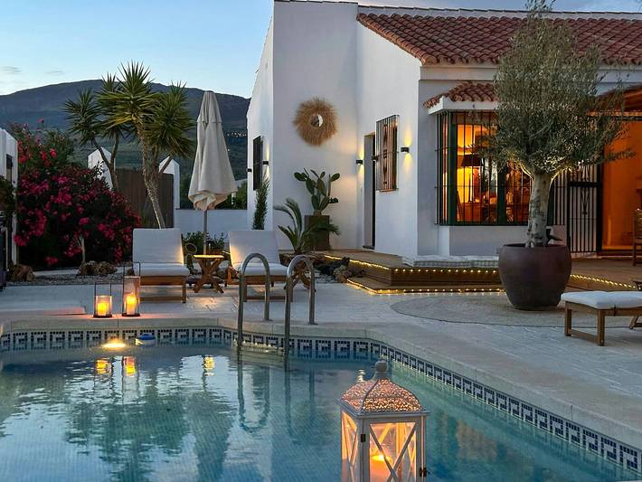Ferienhaus für 4 Personen, mit Terrasse und Garten