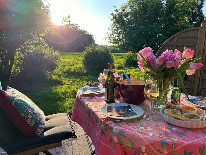 Ferienhaus für 12 Personen, mit Garten und Ausblick in Quern - 4