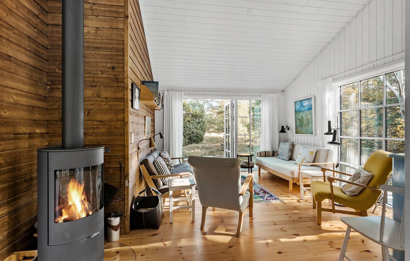 Ferienhaus für 6 Personen mit Sauna in Rørvig, Nordwestseeland