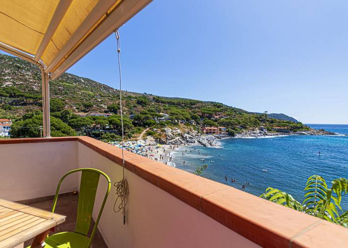 Ferienwohnung für 4 Personen, mit Balkon und Terrasse in Seccheto