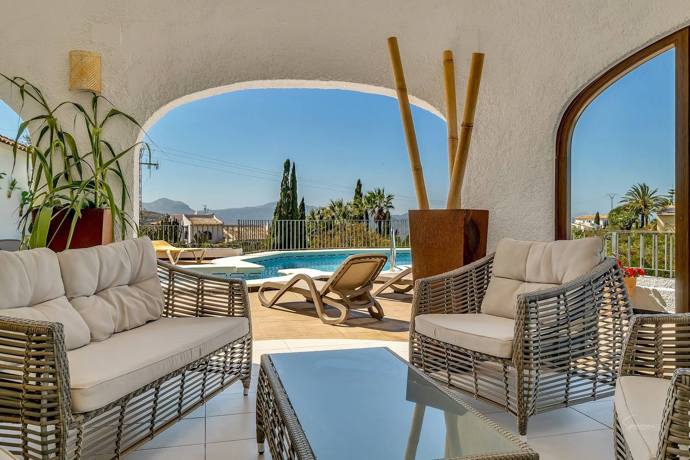 Villa 'Amalia' con vistas al mar, Wi-Fi y aire acondicionado in Monte Pego, Dénia