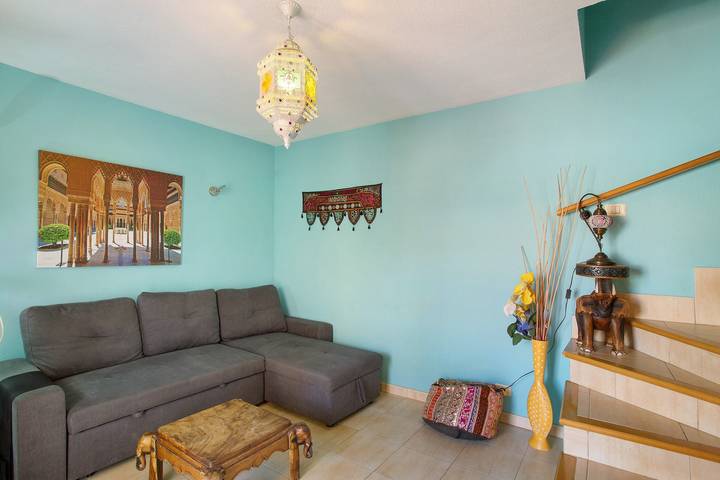 Casa vacanze 'Bungalow Sonemar 216' con piscina condivisa, Wi-Fi e aria condizionata in Sonnenland, San Bartolomé de Tirajana