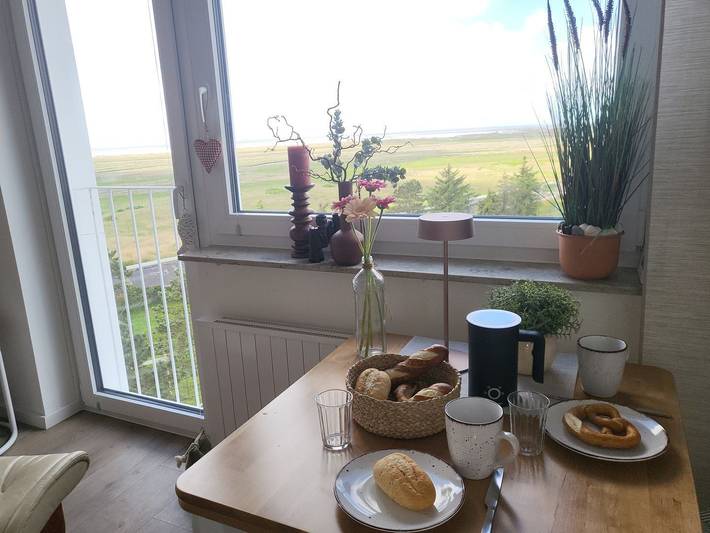 Ferienwohnung für 2 Personen, mit Garten und Sauna sowie Ausblick auf Eiderstedt - 4