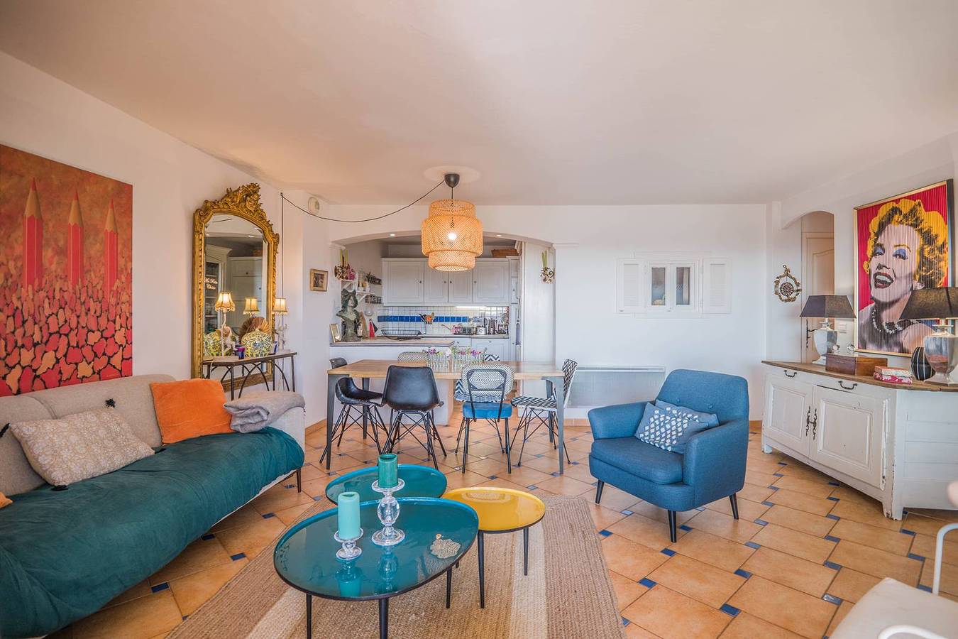Geheel vakantieappartement, Appartement in een privé residentie met zwembad in Sainte-Maxime, Draguignan en omgeving