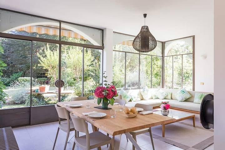 Villa per 4 persone con giardino in Lesa, Lago Maggiore (Piemonte)
