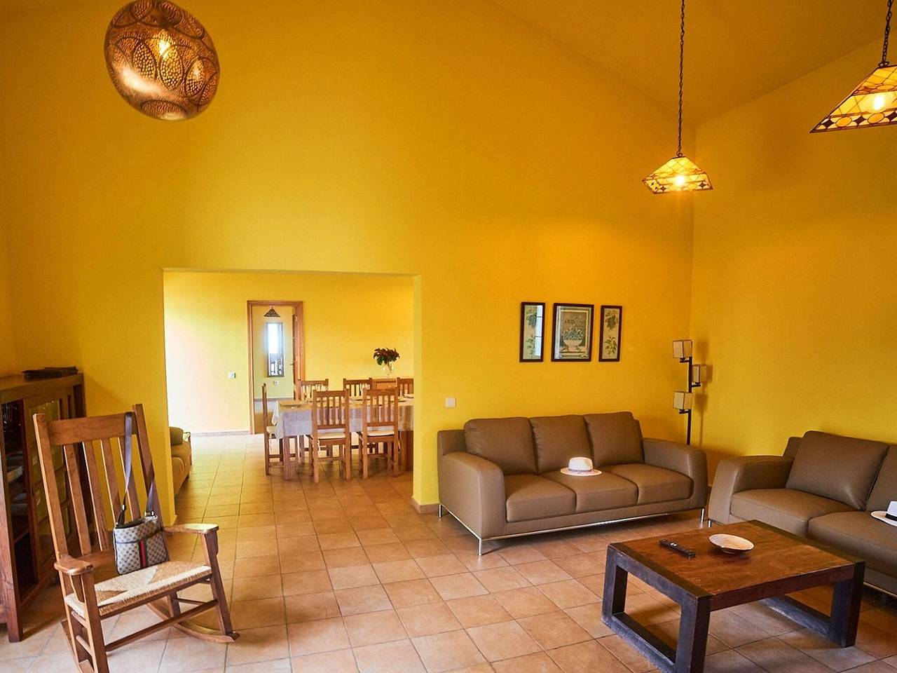 Villa en La Oliva con Piscina y Volcán in Villaverde, La Oliva