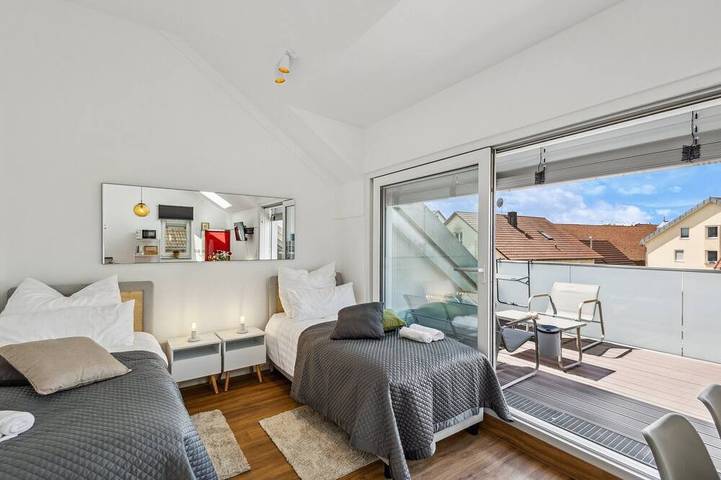 Ferienwohnung für 4 Personen, mit Balkon und Garten in Landkreis Aichach-Friedberg - 2