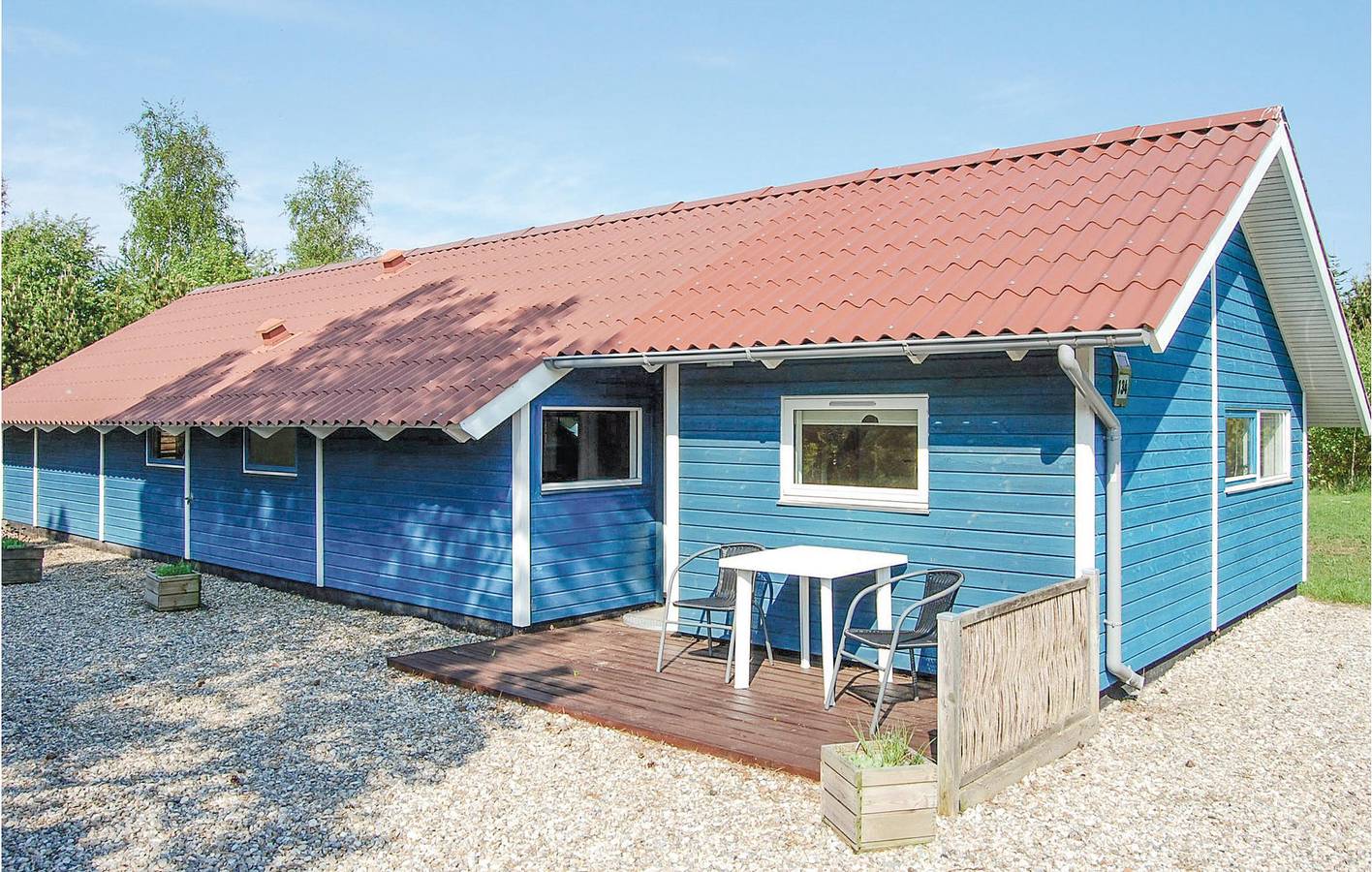 Ferienhaus für 6 Personen mit Terrasse in Jegum, Jegum Ferieland