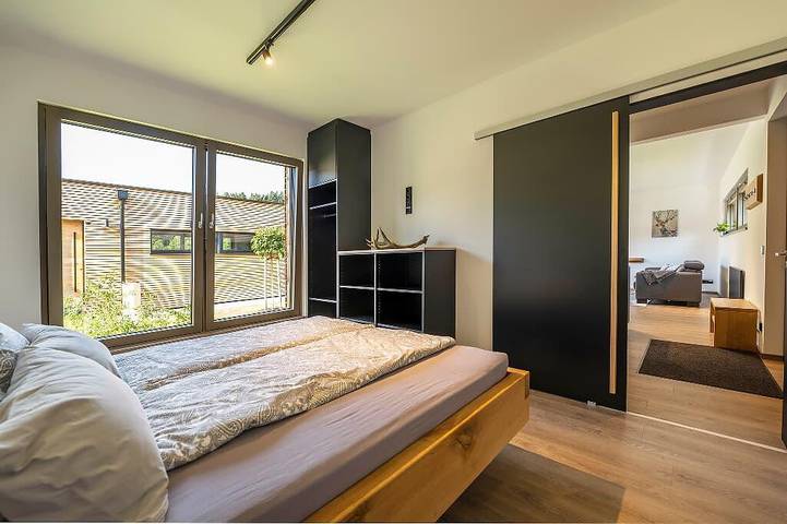Ganze Wohnung, Modul Häuser Maurer - Ferienwohnung zum Schlossblick in Georgenberg, Naturpark Nördlicher Oberpfälzer Wald