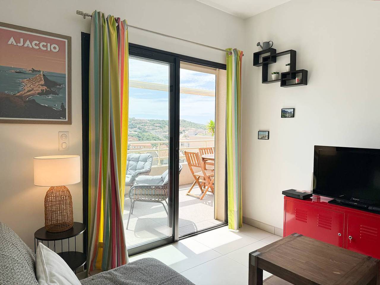 Ganze Ferienwohnung, Ferienwohnung für 2 Personen mit Terrasse in Propriano, Sartène und Umgebung