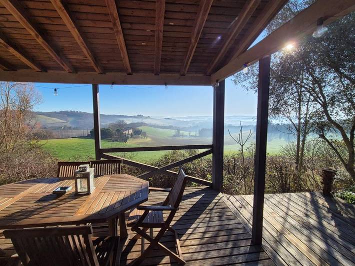 Gîte pour 6 personnes, avec jardin, animaux acceptés à Puybegon