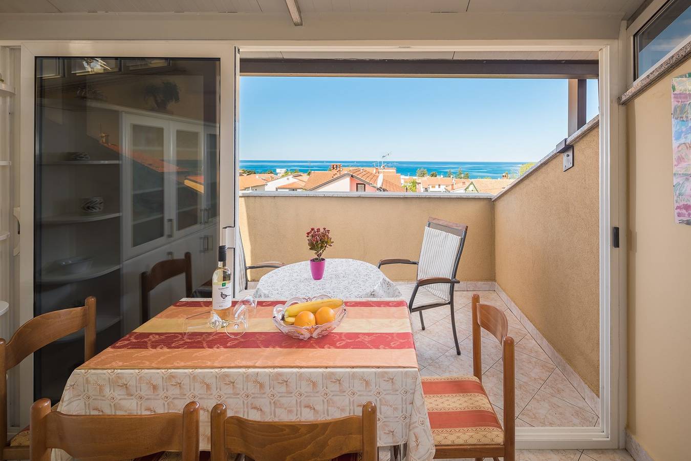 Apartamento entero, Apartamento de vacaciones para 4 personas con balcón in Poreč, Region de Porec