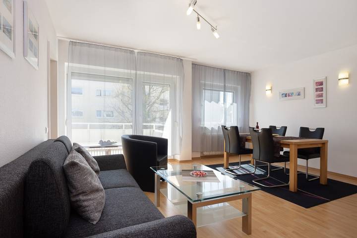 Appartement entier, Appartement 'Görge' avec balcon et Wi-Fi in Lindau, Souabe (Bavière)