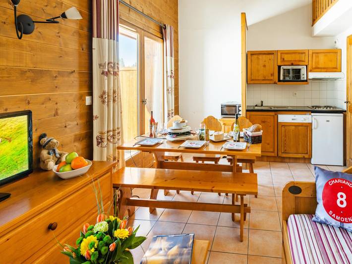 Ganze Wohnung, Samoëns Village Apartment für 4 Personen in Samoëns, Region Bonneville