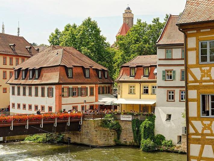 Maison d’hôte pour 3 personnes, avec Terrasse et Vue à Bamberg