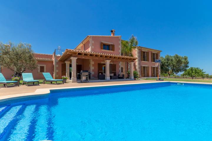 Finca für 11 Personen, mit Garten und Terrasse sowie Pool in Manacor - 2