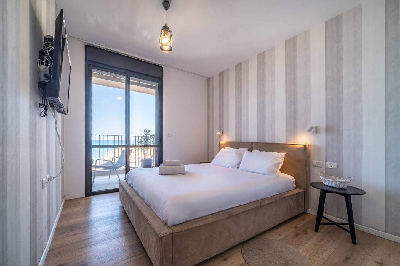 Ganze Wohnung, Bat Galim Full Sea View Balcony in Haifa, Bezirk Haifa
