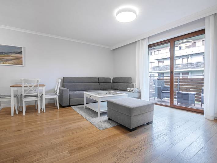 Ferienwohnung für 3 Personen, mit Balkon und Garten sowie Ausblick in Ustka - 2