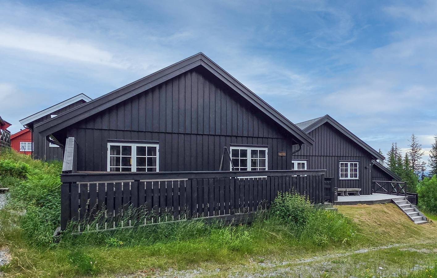 Ferienhaus für 6 Personen mit Terrasse in Norefjell, Krødsherad