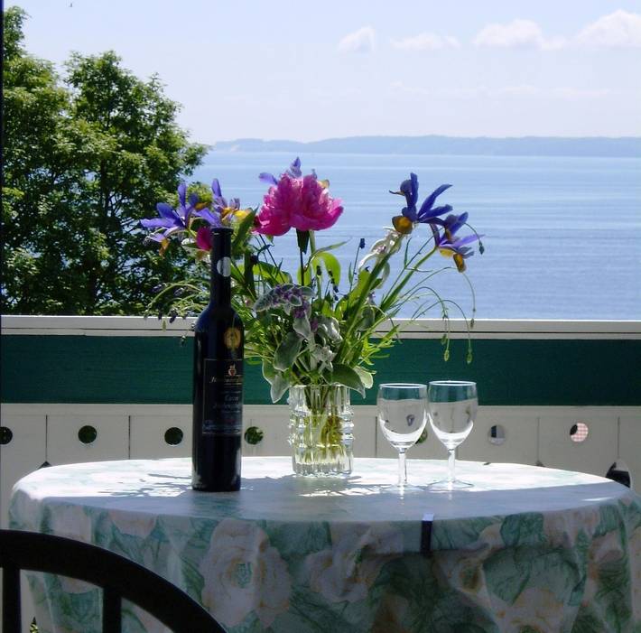 Appartement entier, Appartement de vacances "Villa Bella Vista - Meerblick 5" avec vue sur la mer, balcon et Wi-Fi. in Sassnitz, Parc national Jasmund