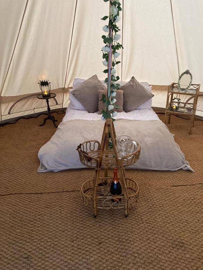 Tent in Sherwood Forest, Nottinghamshire