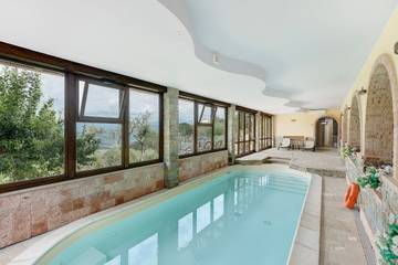 Villa Con Piscina per 13 Persone in Stella Cilento, Provincia di Salerno, Foto 1