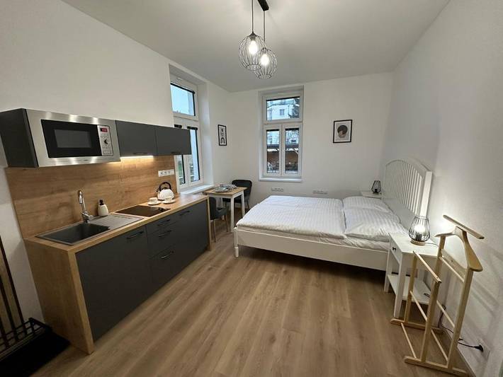 Apartament wakacyjny dla 2 osób, z taras i ogród w Czeskie Budziejowice