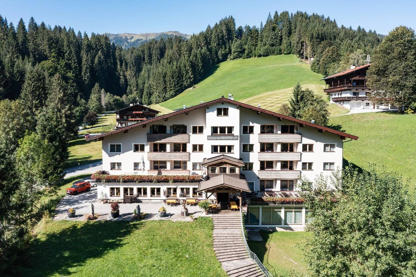 Doppelzimmer, Dusche, Wc, Balkon in Auffach, Wildschönau