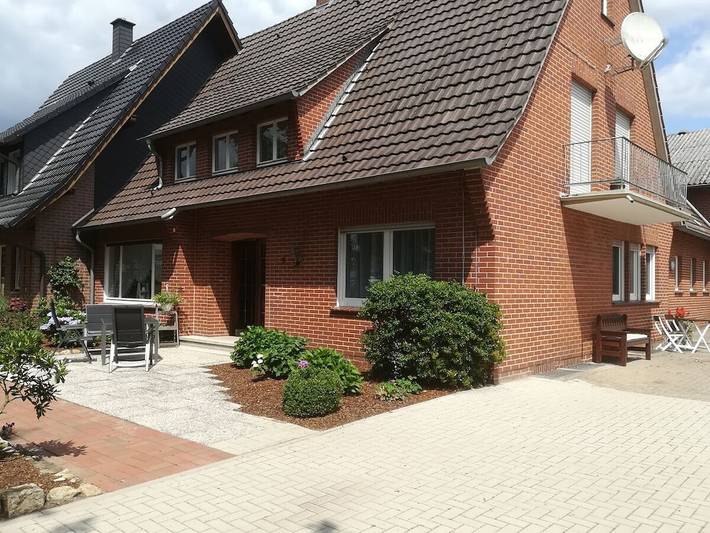 Ferienhaus für 6 Personen, mit Balkon und Terrasse in Ladbergen