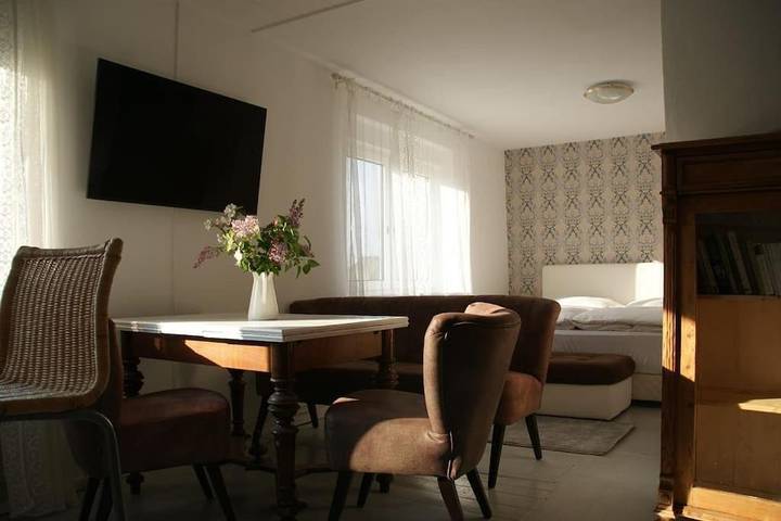 Ferienwohnung für 4 Personen, mit Terrasse und Garten