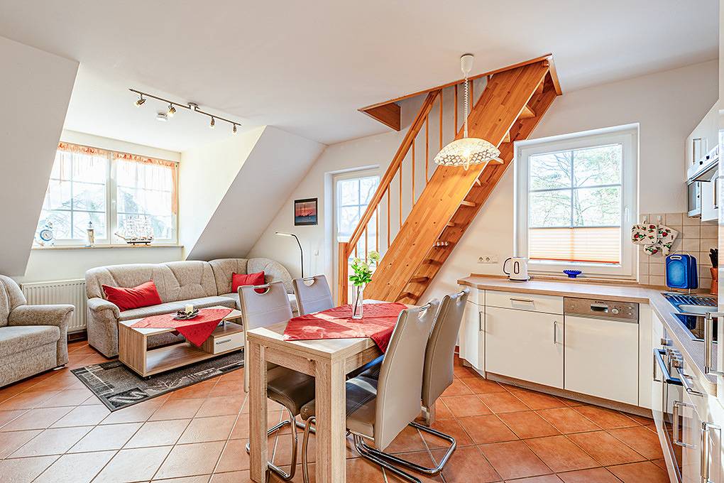 Entire holiday apartment, D 092.046A - Ferienwohnung Villa Mara Nr. 12 in Baabe, Ruegen