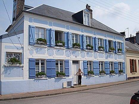 La Maison Bleue en Baie - Chambre Bleue en Baie in Le Crotoy, Région d'Abbeville