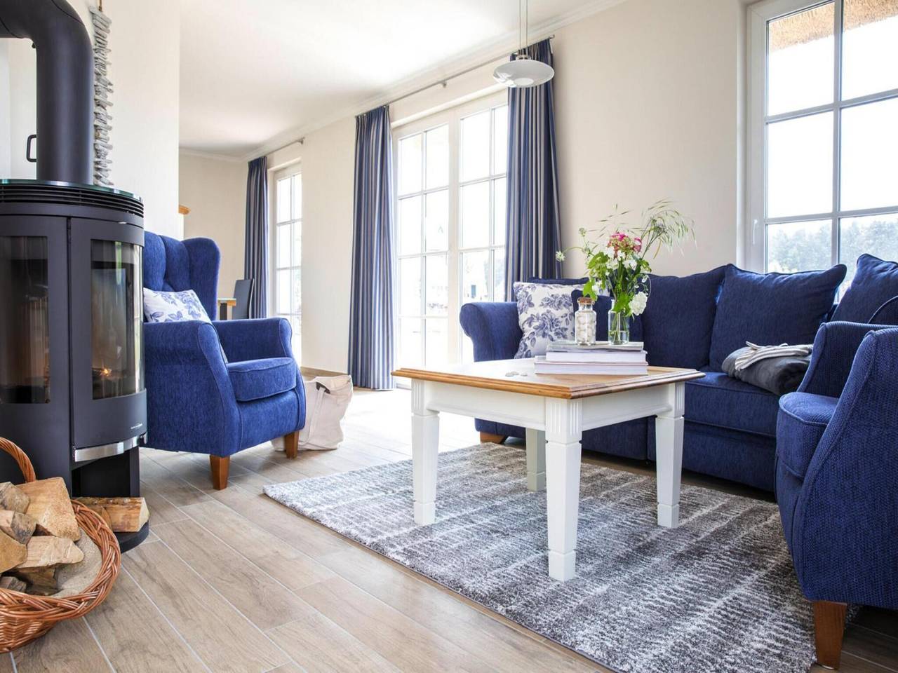 Luxushaus Boddenküste mit Sauna in Bodstedt, Fuhlendorf