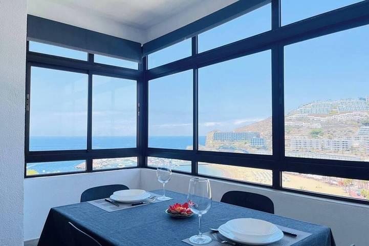 Apartment for 3 people, with pool in Puerto Rico Marina