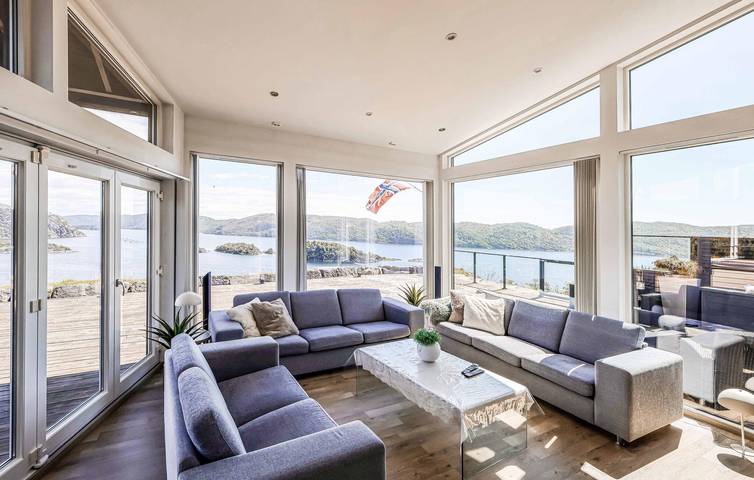 Ferienhaus für 8 Personen, mit Terrasse und Garten in Vest-Agder - 4
