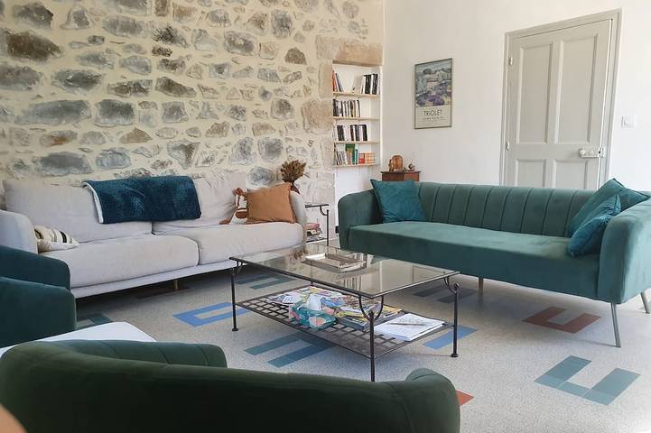 Location de vacances pour 20 personnes, avec jardin à Laurac-en-Vivarais - 3