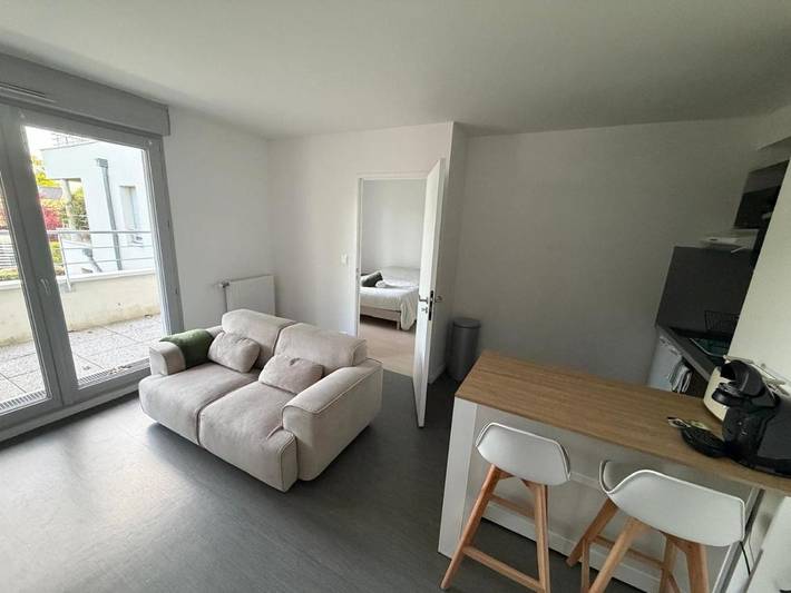 Gîte pour 2 personnes, avec balcon et vue à Sautron - 3