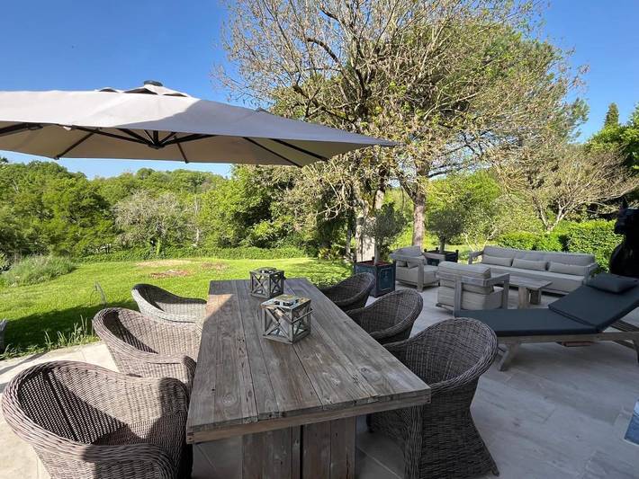 Location de vacances pour 4 personnes, avec vue et jardin, animaux acceptés à La Fouillade - 4