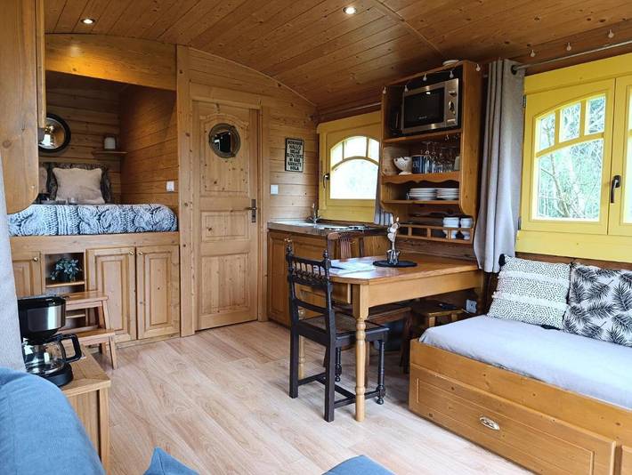 Location de vacances pour 4 personnes, avec vue et jardin dans Tuffalun - 2