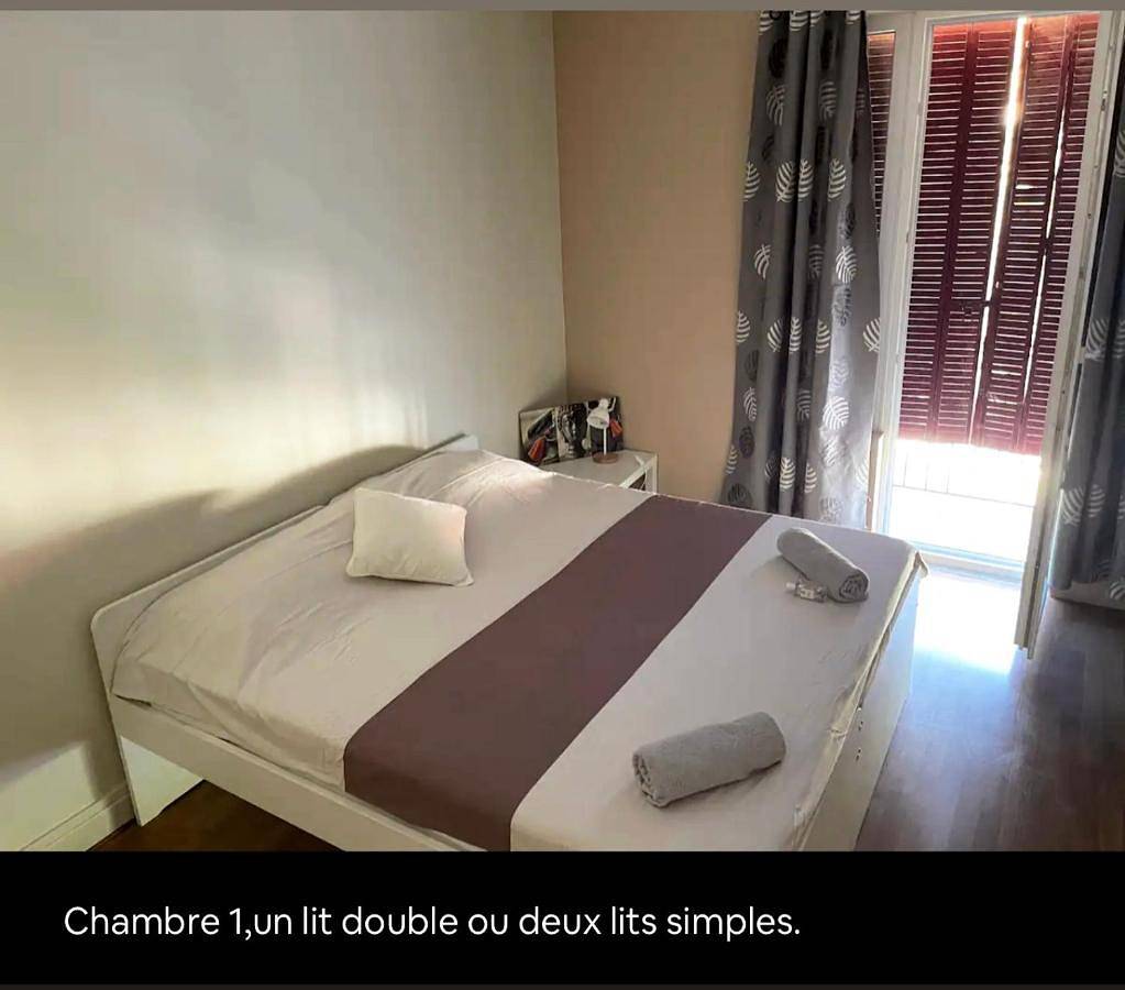 Appartement entier, Splendidet4#6lits#3 chambres# Geneve/Paris/Gare in Valserhône, Nantua