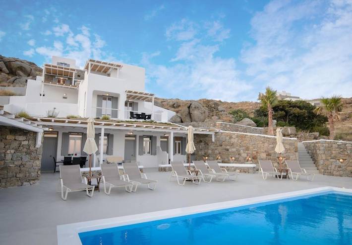 Maison d’hôte pour 4 personnes, avec jardin ainsi que vue et piscine, animaux acceptés dans Mykonos - 2