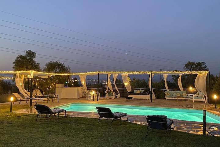 Casa de vacaciones para 14 personas, con Balcón y Jacuzzi además de Terraza y Jardín en Comarca de Baza - 3